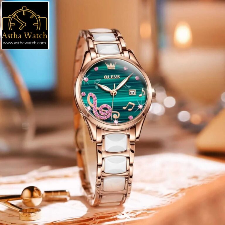 Olevs 3605 Model Ceramics Ladies Watch