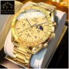 Olevs 3618 Model Luxury Chronograph Active Watch for Men - Image 3