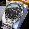 Olevs 3618 Model Luxury Chronograph Active Watch for Men - Image 4
