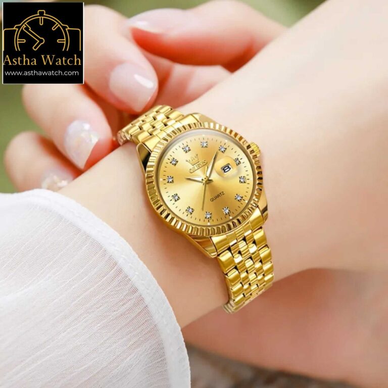 Olevs 5526 Model Luxury Ladies Watch