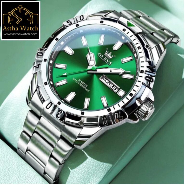 Olevs 5560 Model Luxury Watch for Men