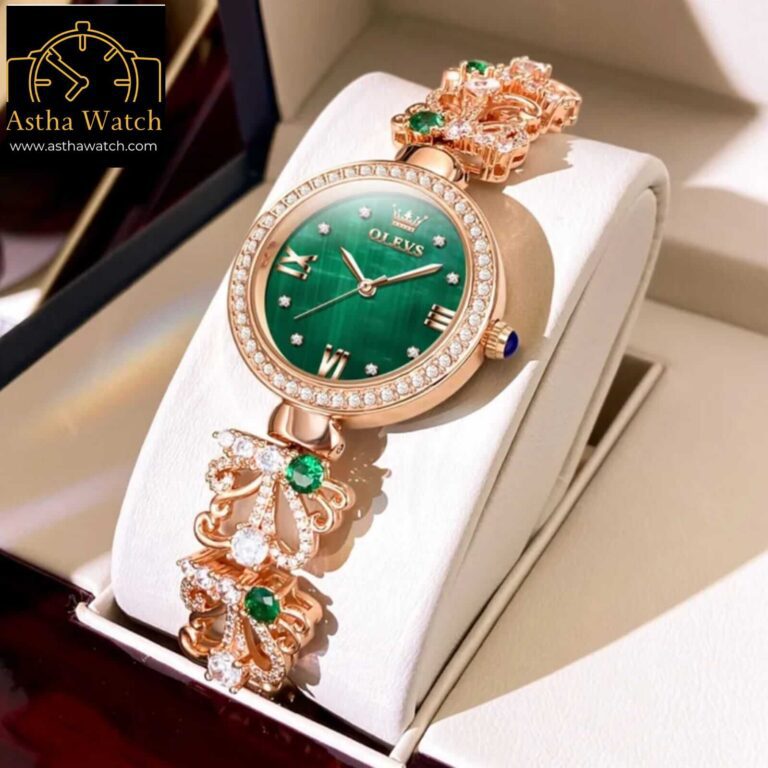 Olevs 9958 Model Luxury Ladies Watch