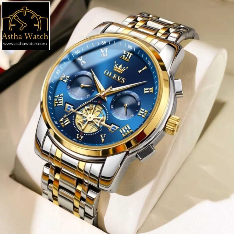 Olevs Luxury 2859 Model Chronograph Active Watch