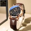 Olevs Luxury 2876 Model Chronograph Active Watch