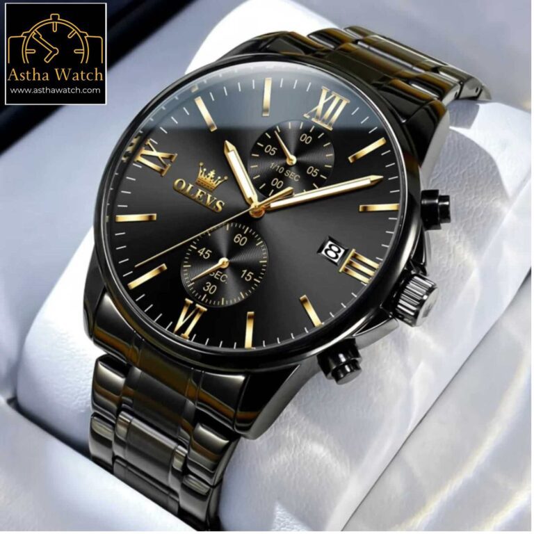 Olevs Luxury 2886 Model Chronograph Active Watch