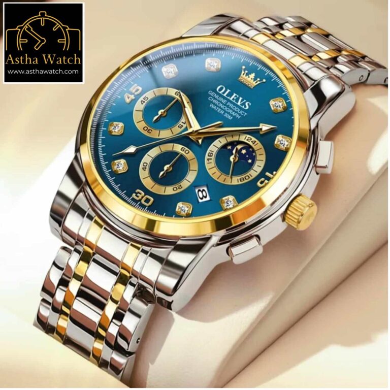 Olevs Luxury 2889 Model Chronograph Active Watch