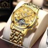 Olevs Luxury 9910 Model Automatic Mechanical Watch - Image 4