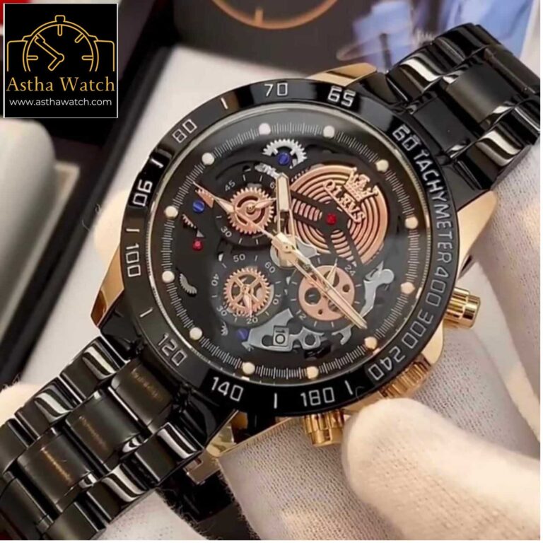 Olevs Luxury 9921 Model Chronograph Active Watch