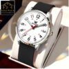 Olevs Luxury 9953 Model Silicone Straps Ladies Watch - Image 2