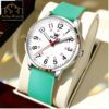 Olevs Luxury 9953 Model Silicone Straps Ladies Watch - Image 3