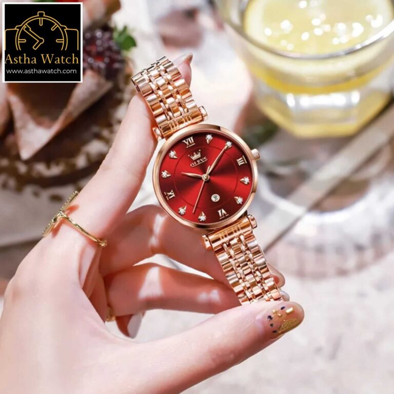 Olevs Quartz 5866 Model Ladies Watch