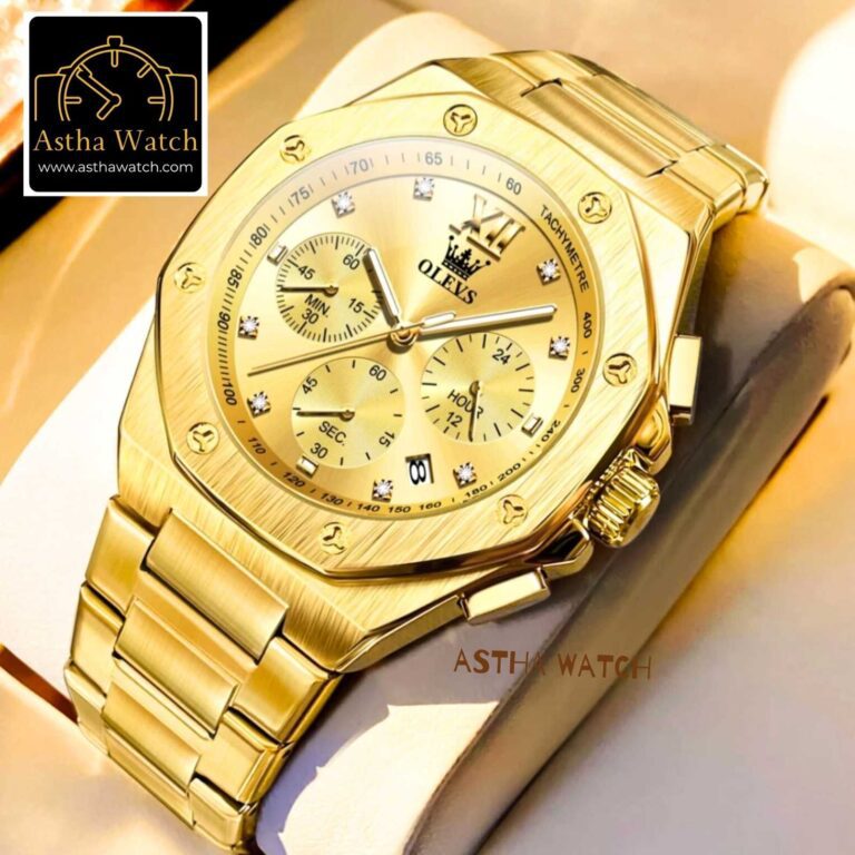 Olevs Luxury 3626 Model Chronograph Active Watch