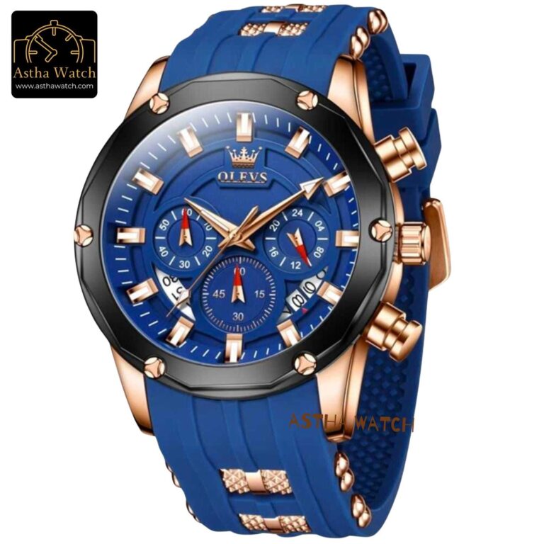 Olevs Luxury 9991 Model Chronograph Active Watch for Men