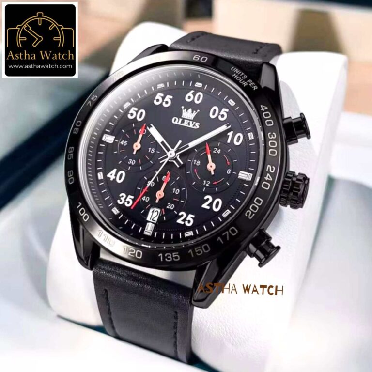 Olevs Luxury Ty703 Model Chronograph Active Watch for Men