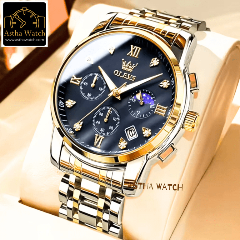 Olevs 2858 Model Luxury Man Watch