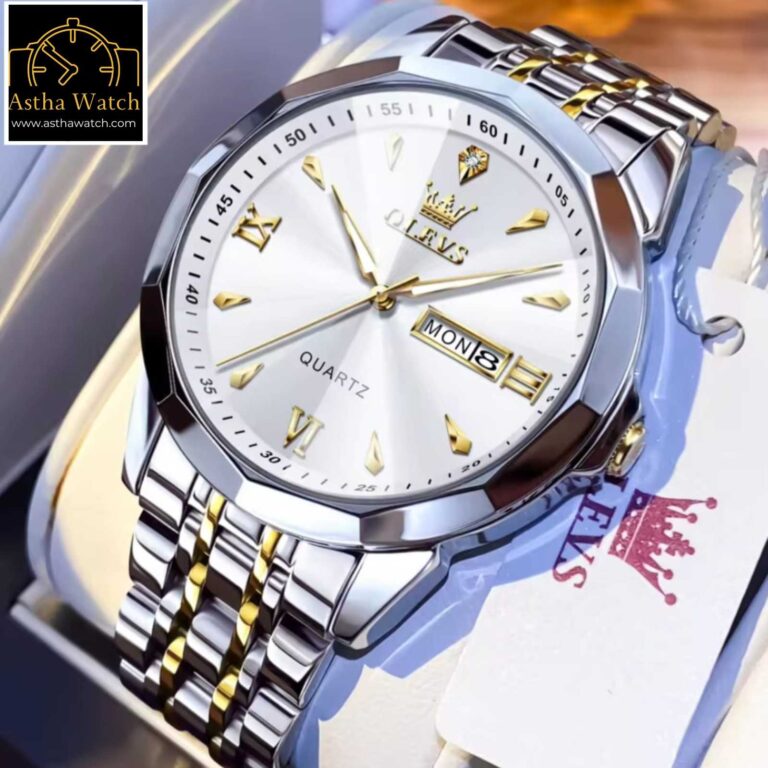 Olevs 9998 Model Luxury Watch for Men